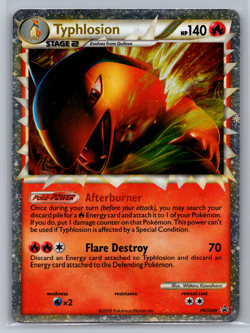 Typhlosion Prime HGSS09 Ultra Rare HGSS Promo Pokemon 5958 - LP 002 - Image 1