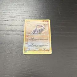 Pokemon Card Onix Ex Sandstorm Reverse Holo Common 71/100 Near Mint - Image 1