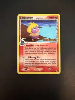 Smoochum 64/101 Reverse Holo Pokemon Card Pokemon Ex Dragon Frontiers Stamped NM - Image 4