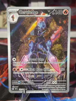 Pokemon 2024 SV Surging Sparks Ceruledge #197/191 IR Near Mint - Image 1