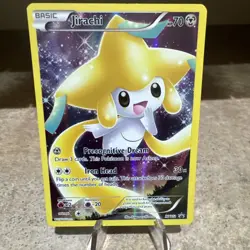 Pokemon Jirachi Full Art XY112 Black Star Promo Holo - LP - Image 1