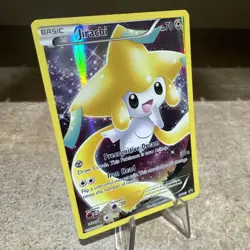 Pokemon Jirachi Full Art XY112 Black Star Promo Holo - LP - Image 2