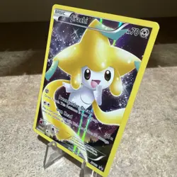 Pokemon Jirachi Full Art XY112 Black Star Promo Holo - LP - Image 3