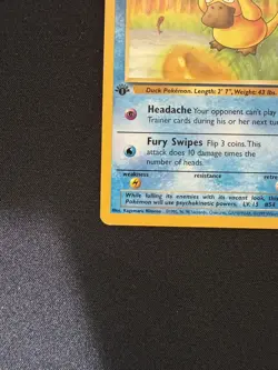 Psyduck 53/62 - Fossil Set - 1ST EDITION - Vintage 1999 WOTC - HP - Image 2