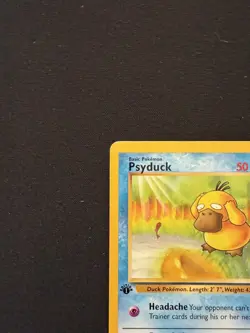 Psyduck 53/62 - Fossil Set - 1ST EDITION - Vintage 1999 WOTC - HP - Image 4