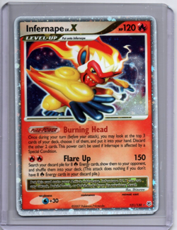 Pokemon - Infernape LV.X - #121/130 - Diamond & Pearl - Holo Rare - Image 1