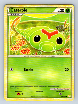 Pokemon Caterpie HeartGold & SoulSilver 57/123 - Image 3