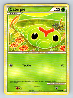 Pokemon Caterpie HeartGold & SoulSilver 57/123 - Image 5