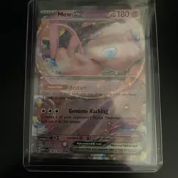 Pokemon Card Mew ex 151/165 Pokemon 151 Double Rare Near Mint - Image 2