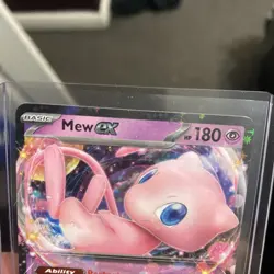 Pokemon Card Mew ex 151/165 Pokemon 151 Double Rare Near Mint - Image 5
