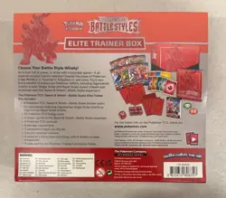Pokemon Sword & Shield - Battle Styles Elite Trainer Box - ETB - RED - SEALED - Image 2