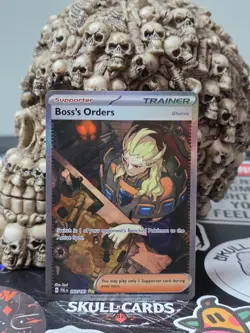 ☠☠ Pokemon Boss's Orders Sir 265/193 Paldea Evolved - Image 1