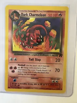 Pokemon TCG - Dark Charmeleon - Team Rocket Series 32/82 - NM (7) - Image 2