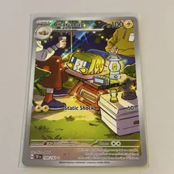 Charjabug 169/162 Pokemon Temporal Forces Illustration Rare Card - NM - Image 1