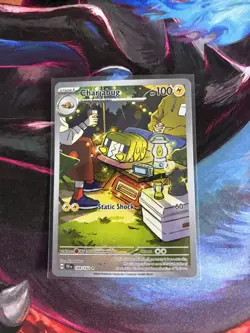 Charjabug 169/162 Pokemon Temporal Forces Illustration Rare Card - NM - Image 1