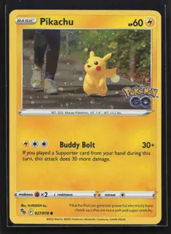 Pikachu - (Cosmos Holo) Promo Miscellaneous Cards & Products 027/078 NM - Image 1