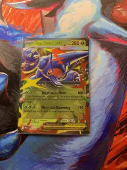 Mega Heracross ex Double Rare ME02: Phantasmal Flames 004/094 NM Pokemon - Image 1