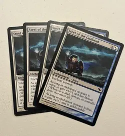 Magic: the Gathering / MtG Steel of the Godhead x4 Shadowmoor - Image 1