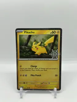 Pikachu - (Holiday Calendar) 025/165 Miscellaneous Cards & Products Holo Winter - Image 1