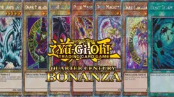 Yugioh Quarter Century Bonanza RA03 Platinum Secret Rare 1st Edition MINT - Image 1