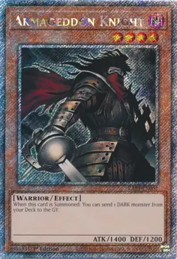 Yugioh Quarter Century Bonanza RA03 Platinum Secret Rare 1st Edition MINT - Image 3