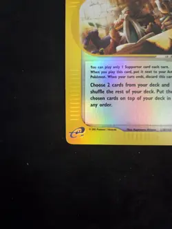 Pokemon Skyridge 2003 WOTC Oracle Trainer Card 138/144 NM Condition - Image 5