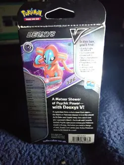 Deoxys V Battle Deck Pokemon Nintendo Trading Card Factory Sealed FREE SHIPPING! - Image 1