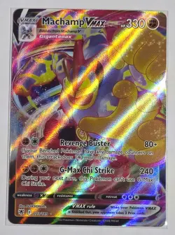 Machamp VMAX 073/189 Astral Radiance Holo Pokemon TCG & Bonus Card - Image 2
