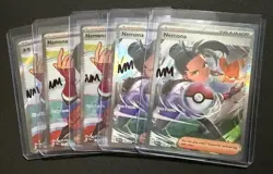Nemona 238/091 SIR (x2), 229/091 (x2) PLUS JPN 343/190 (x1) NM Pokemon Card Lot - Image 1
