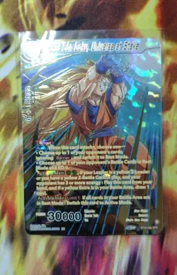 Dragon Ball Super Card SS3 SON GOKU SPR Power Absorbed #BT20-095, Nm/M Rare HTF - Image 1