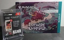 Magic The Gathering Lorwyn Eclipsed Bundle 9packs Factory Sealed+ 35pt Hard Case - Image 1