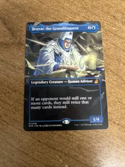 Bruvac the Grandiloquent (Anime Borderless) Ravnica Remastered Regular NM-M - Image 1