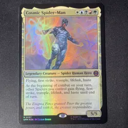 MTG Cosmic Spider-Man Marvel's Spider-Man 127 FOIL - Image 1