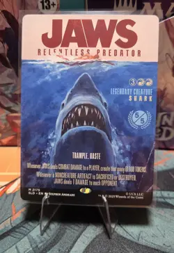 Jaws, Relentless Predator Secret Lair Drop Regular - Image 1