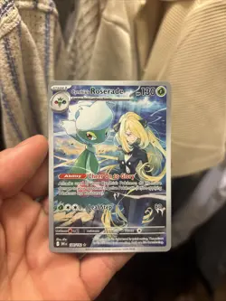 Pokemon TCG Cynthia's Roserade IR Destined Rivals Card 184/182 NM Condition - Image 1