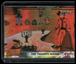 Topps Pokemon Movie The Trainer's Failure #22 1st Edition Blue Label 1998 NM - Image 1