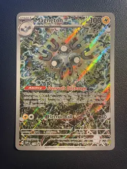 Pokemon Magneton SVP 159 Black Star Promo | Full Art Holo | Shinji Kanda | NM - Image 1