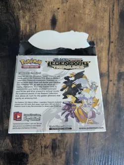 2013 Pokemon Black & White Legendary Treasures EMPTY Booster Box - DISPLAY - Image 3