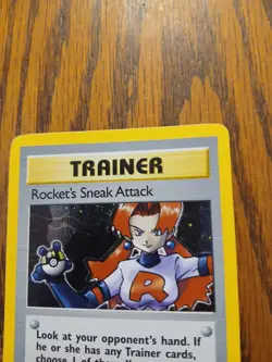 2000 Pokemon Trainer Rocket's Sneak Attack Holo - Image 2