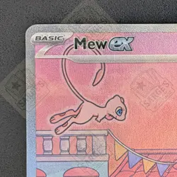 Mew ex 053 Pokemon 151 Ultra Premium Collection Black Star Promo Alt Art NM - Image 3