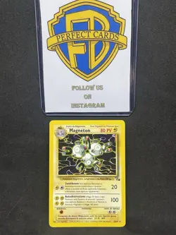 POKEMON FOSSIL UNLIMITED MAGNETON NONHOLO 26/62 PL - Image 1