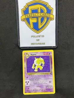 POKEMON FOSSIL UNLIMITED HYPNO NONHOLO 23/62 PL - Image 1