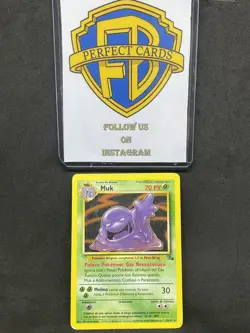 POKEMON FOSSIL UNLIMITED MUK NONHOLO 28/62 PL - Image 1