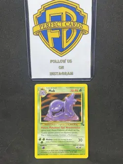 POKEMON FOSSIL UNLIMITED MUK NONHOLO 28/62 PL - Image 1