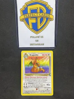 POKEMON FOSSIL UNLIMITED DRAGONITE NONHOLO 19/62 LP - Image 1
