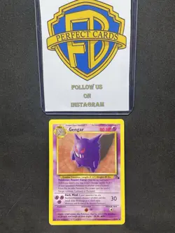 POKEMON FOSSIL UNLIMITED GENGAR NONHOLO 20/62 PL ENG - Image 1