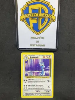 POKEMON SET BASE UNLIMITED DRAGONAIR NONHOLO 18/102 PL - Image 1
