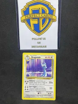 POKEMON SET BASE UNLIMITED DRAGONAIR NONHOLO 18/102 PL - Image 1