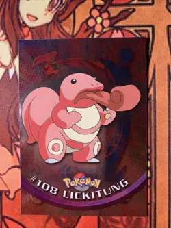 Lickitung - Pokemon Topps #108 - Holo NM Vintage Shipped Fast! - Image 1