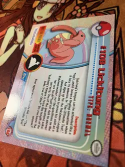 Lickitung - Pokemon Topps #108 - Holo NM Vintage Shipped Fast! - Image 5
